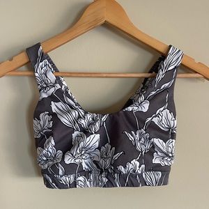 JoyLab Floral Sports Bra - Size XS